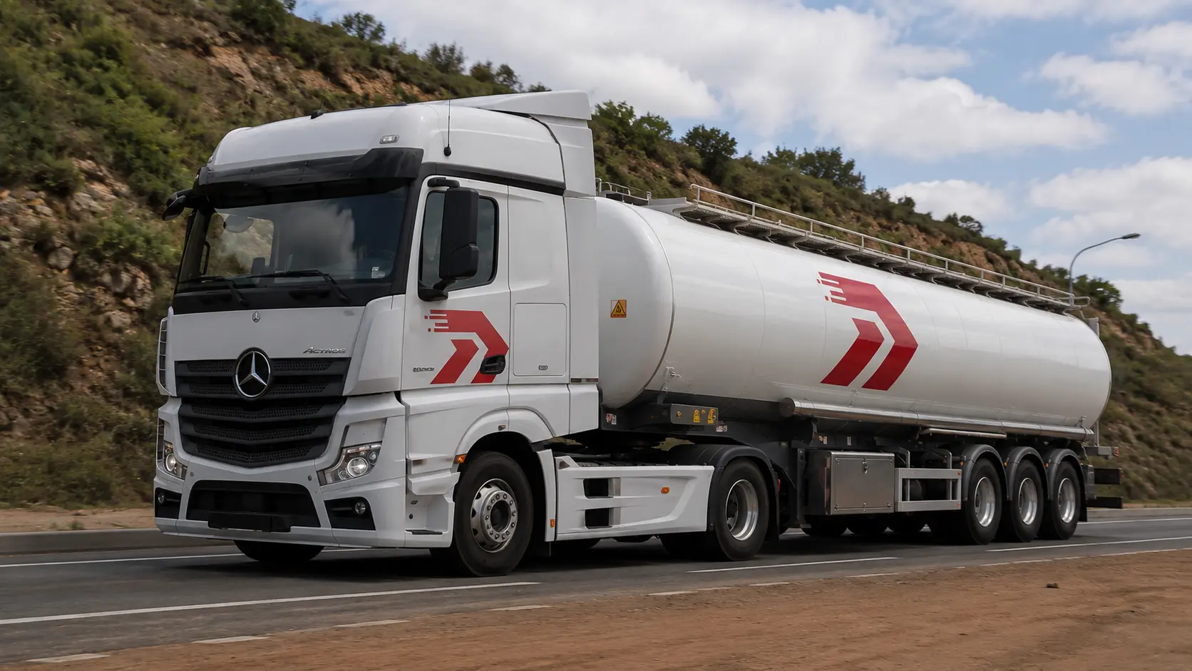 Mercedes-Benz Actros Fuel Tanker