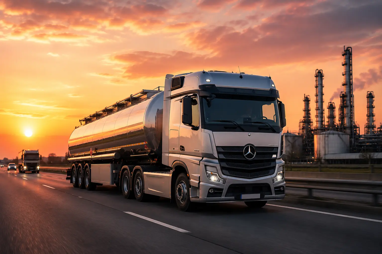 Mercedes Actros Tanker